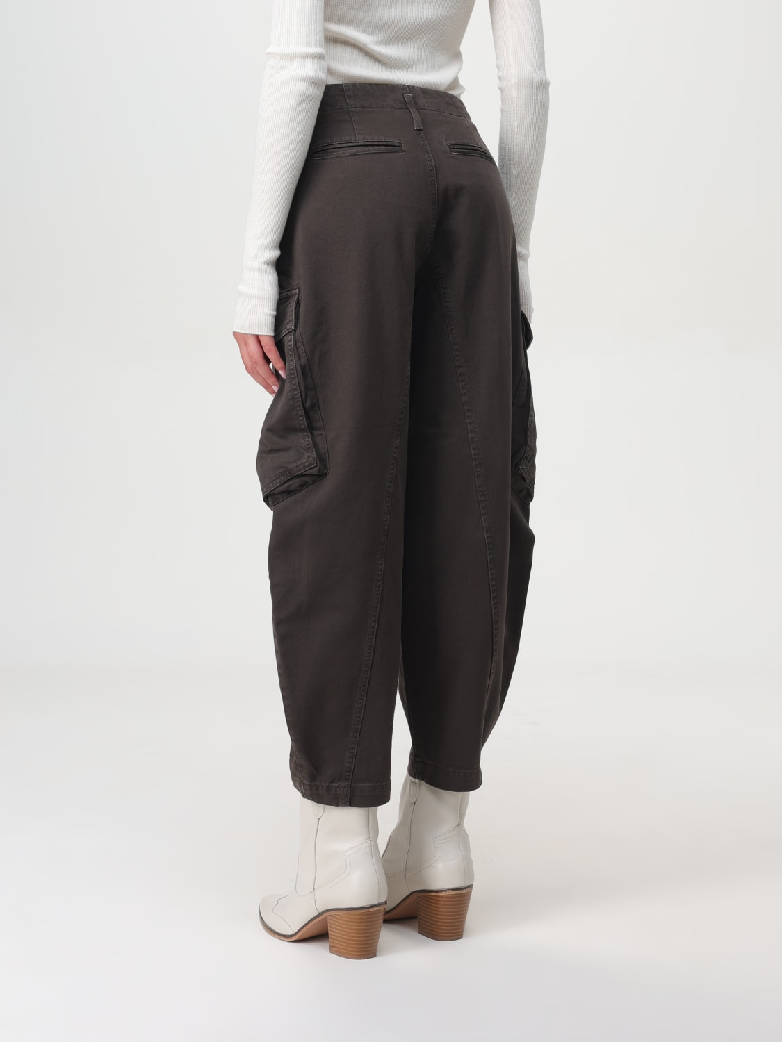 PINKO PANTS: Pants woman Pinko, Brown - Img 2