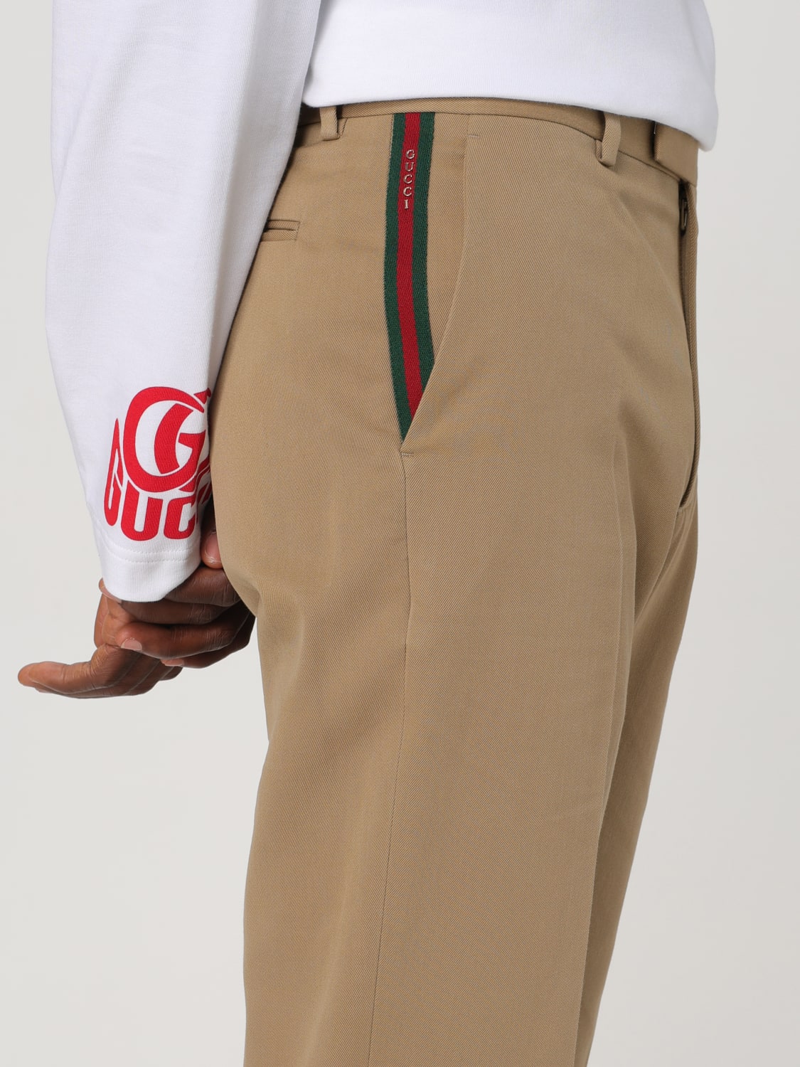 GUCCI HOSE: Hose herren Gucci, Bunt - Img 5