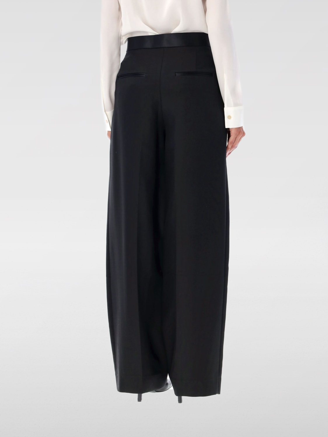 KHAITE PANTS: Pants woman Khaite, Black - Img 2