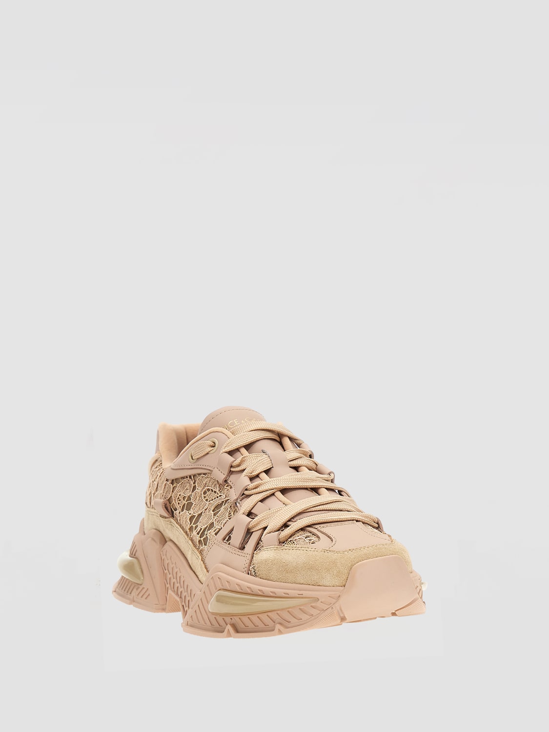 DOLCE & GABBANA SNEAKERS: Sneakers woman Dolce & Gabbana, Beige - Img 2