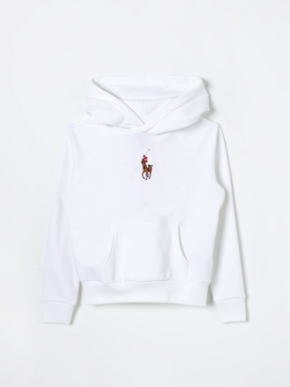 POLO RALPH LAUREN SWEATER: Sweater kids Polo Ralph Lauren, White - Img 1