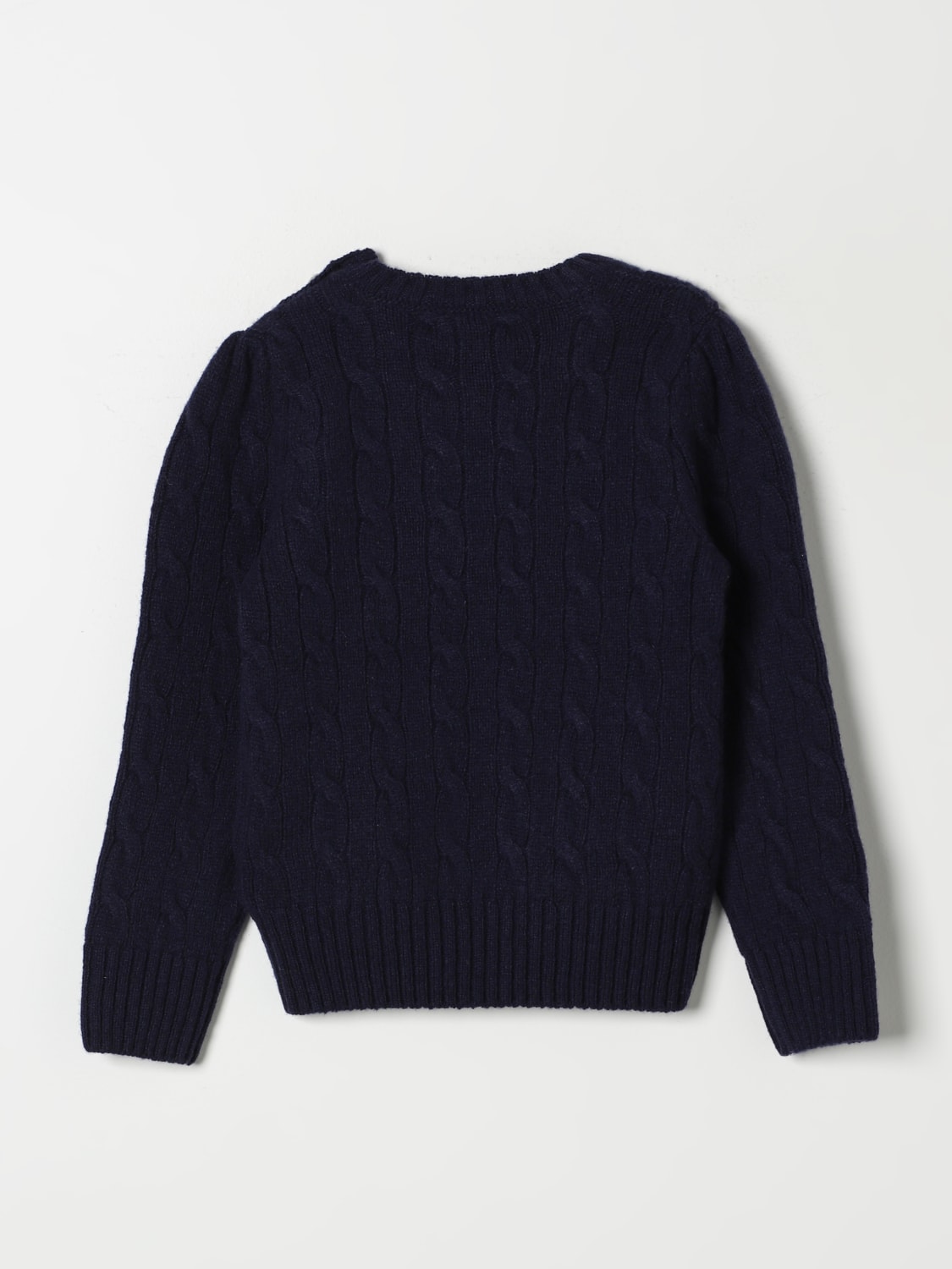 POLO RALPH LAUREN SWEATER: Sweater kids Polo Ralph Lauren, Blue - Img 2