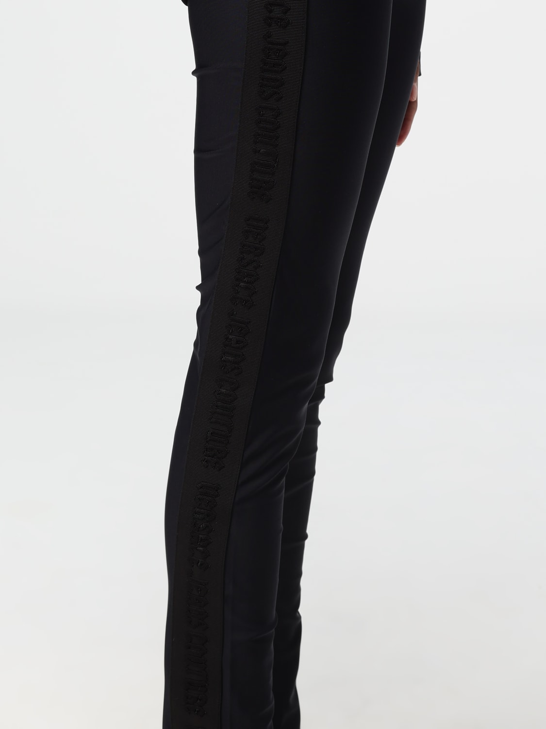 VERSACE JEANS COUTURE PANTS: Pants woman Versace Jeans Couture, Black - Img 3