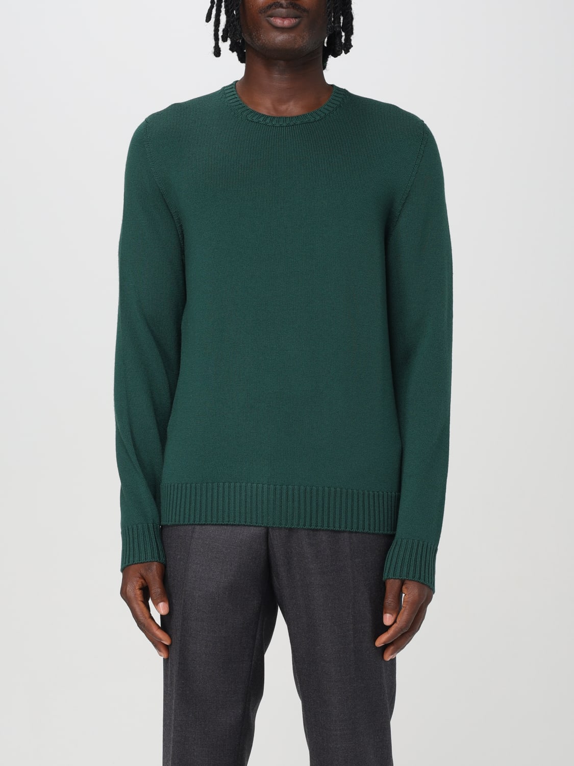 DRUMOHR PULL: Sweatshirt homme Drumohr, Vert - Img 1