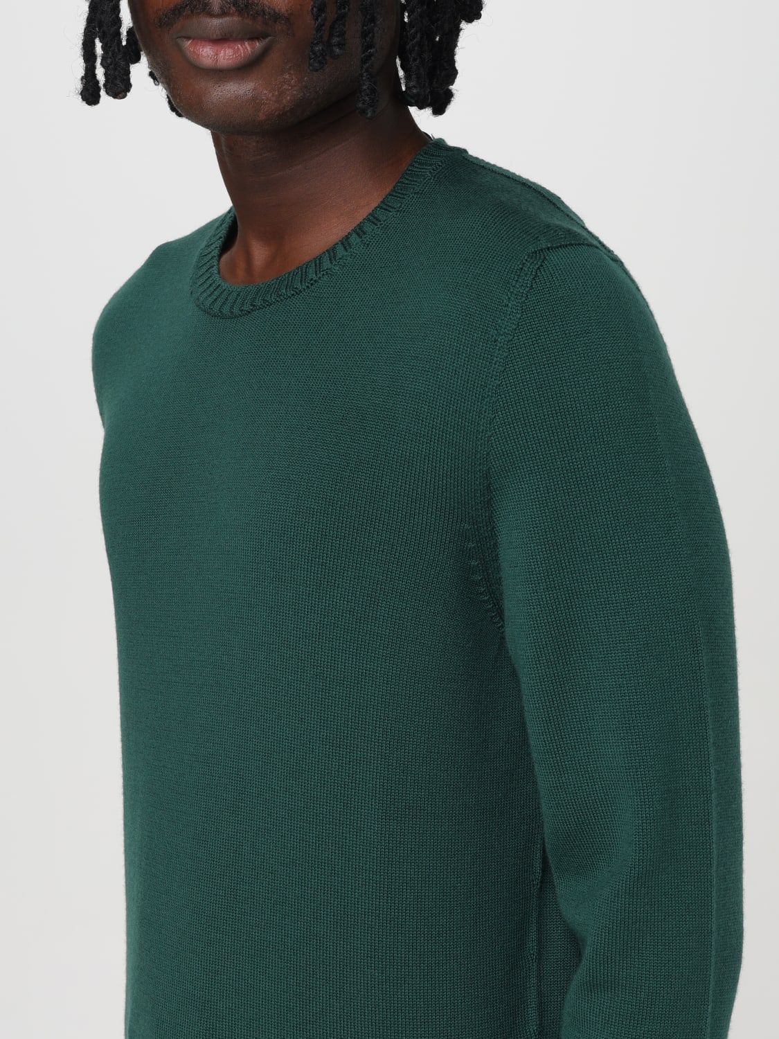 DRUMOHR PULL: Sweatshirt homme Drumohr, Vert - Img 3