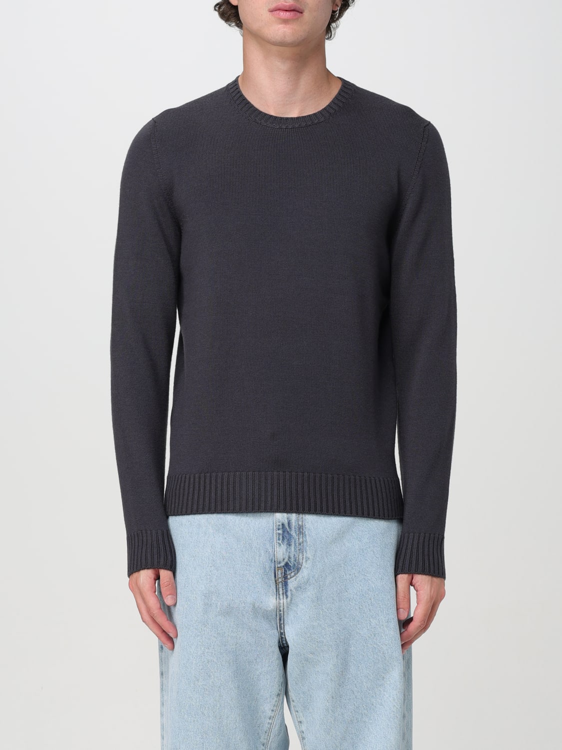 DRUMOHR SWEATER: Sweatshirt men Drumohr, Grey - Img 1