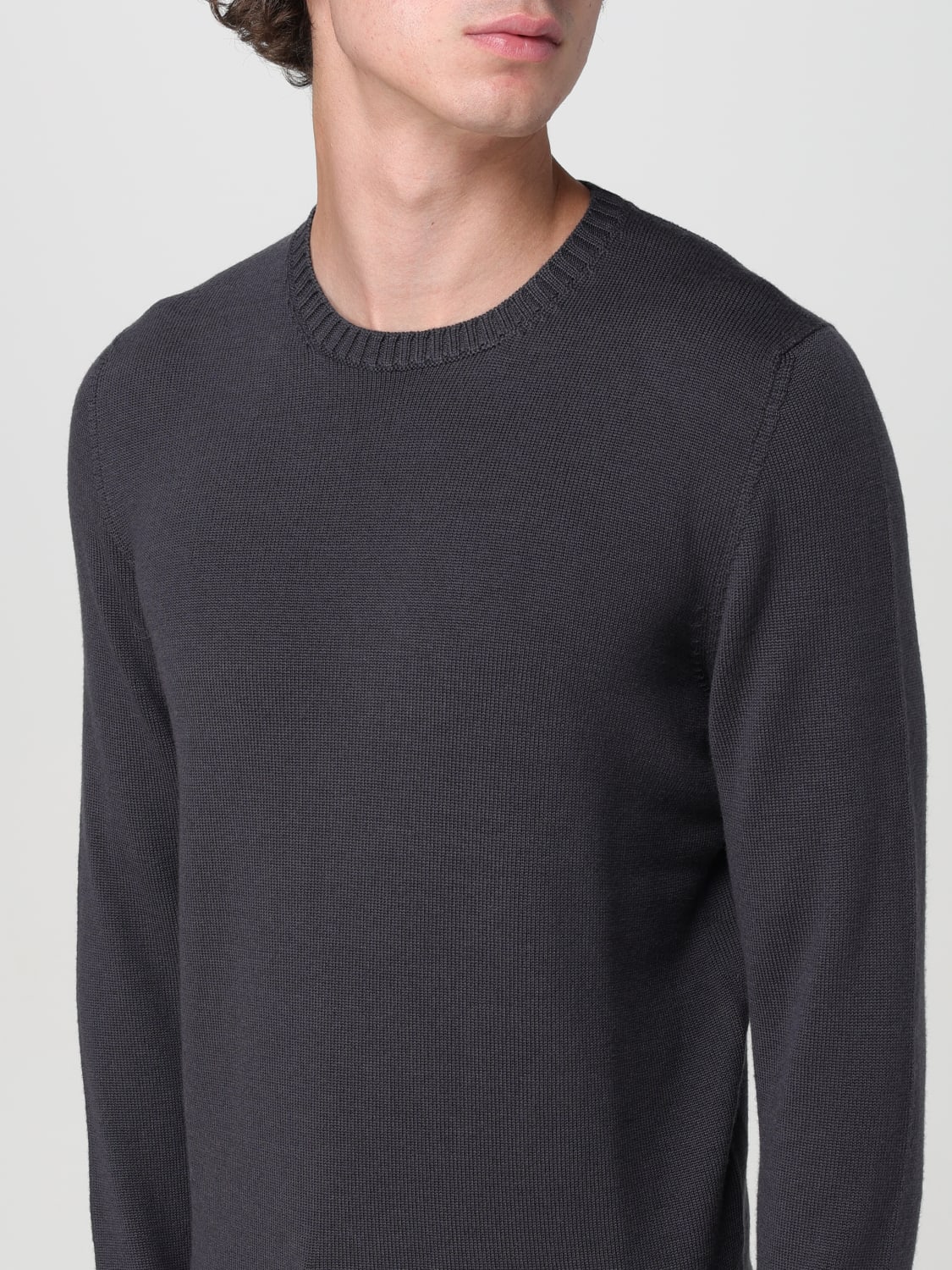 DRUMOHR SWEATER: Sweatshirt men Drumohr, Grey - Img 3