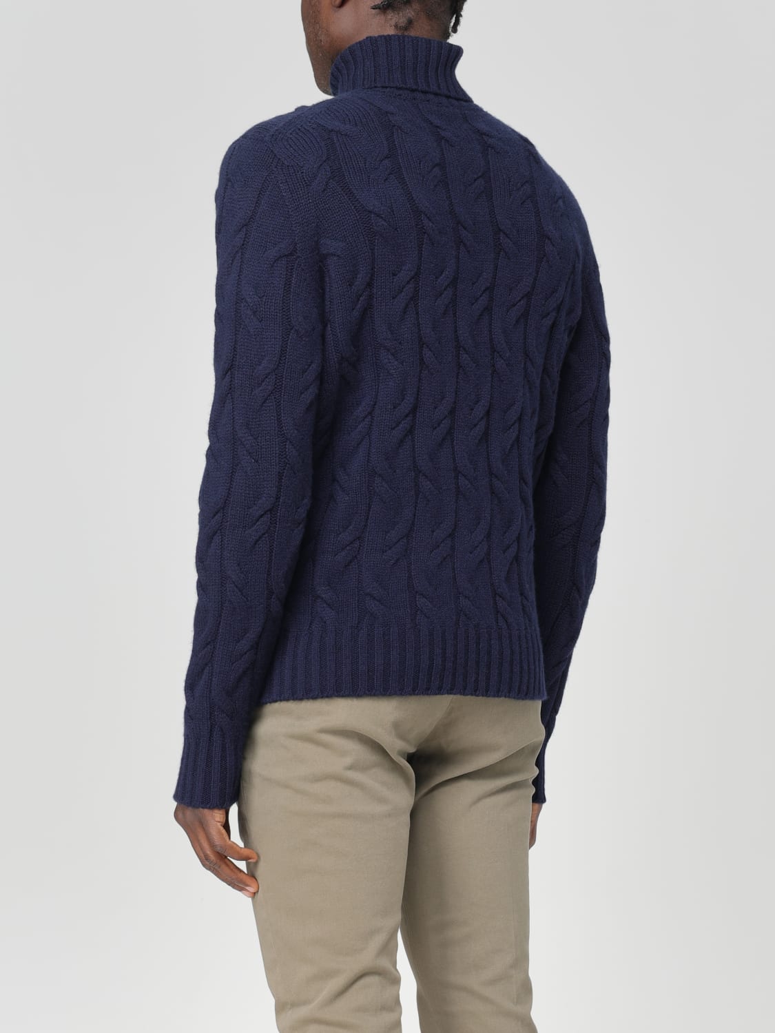 DRUMOHR SWEATER: Sweatshirt men Drumohr, Blue - Img 2