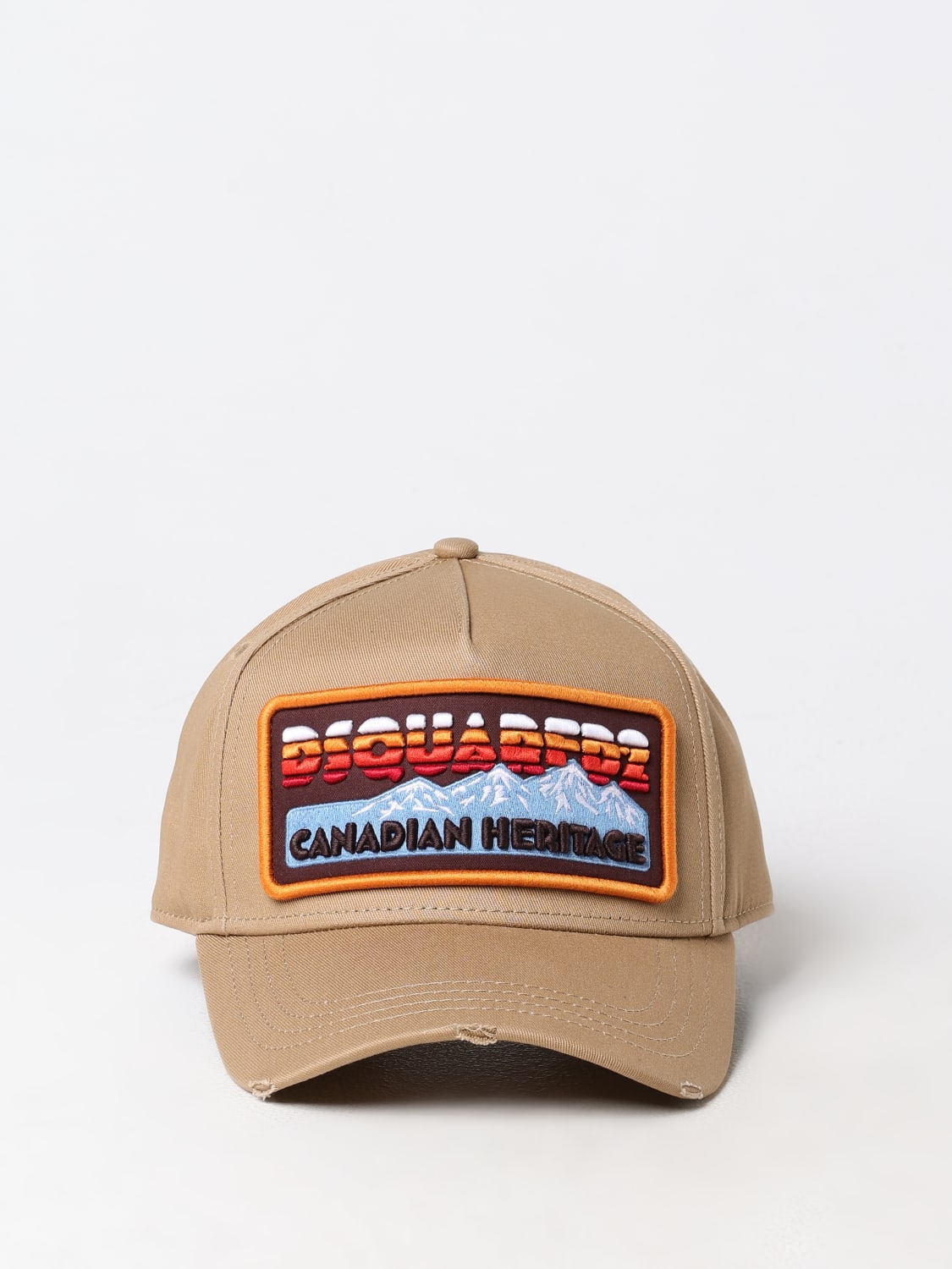 DSQUARED2 HAT: Hat men Dsquared2, Camel - Img 2