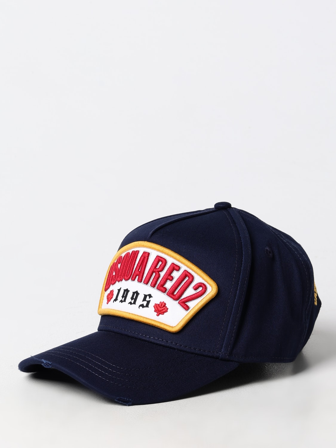 Giglio Cappello da baseball Dsquared2 con patch logo