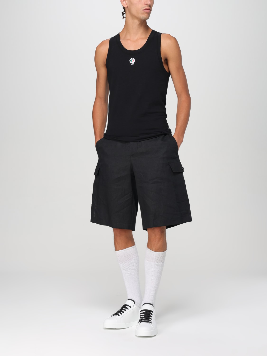 DOLCE & GABBANA SHORT: Short men Dolce & Gabbana, Black - Img 2