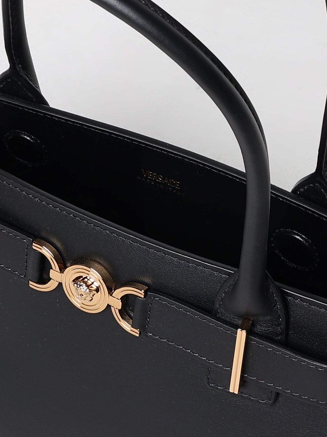ハンドバッグ VERSACE Woman Handbag Black 10131681A10795 1B00V Versace Outlet: Shoulder bag woman - Black | Versace handbag