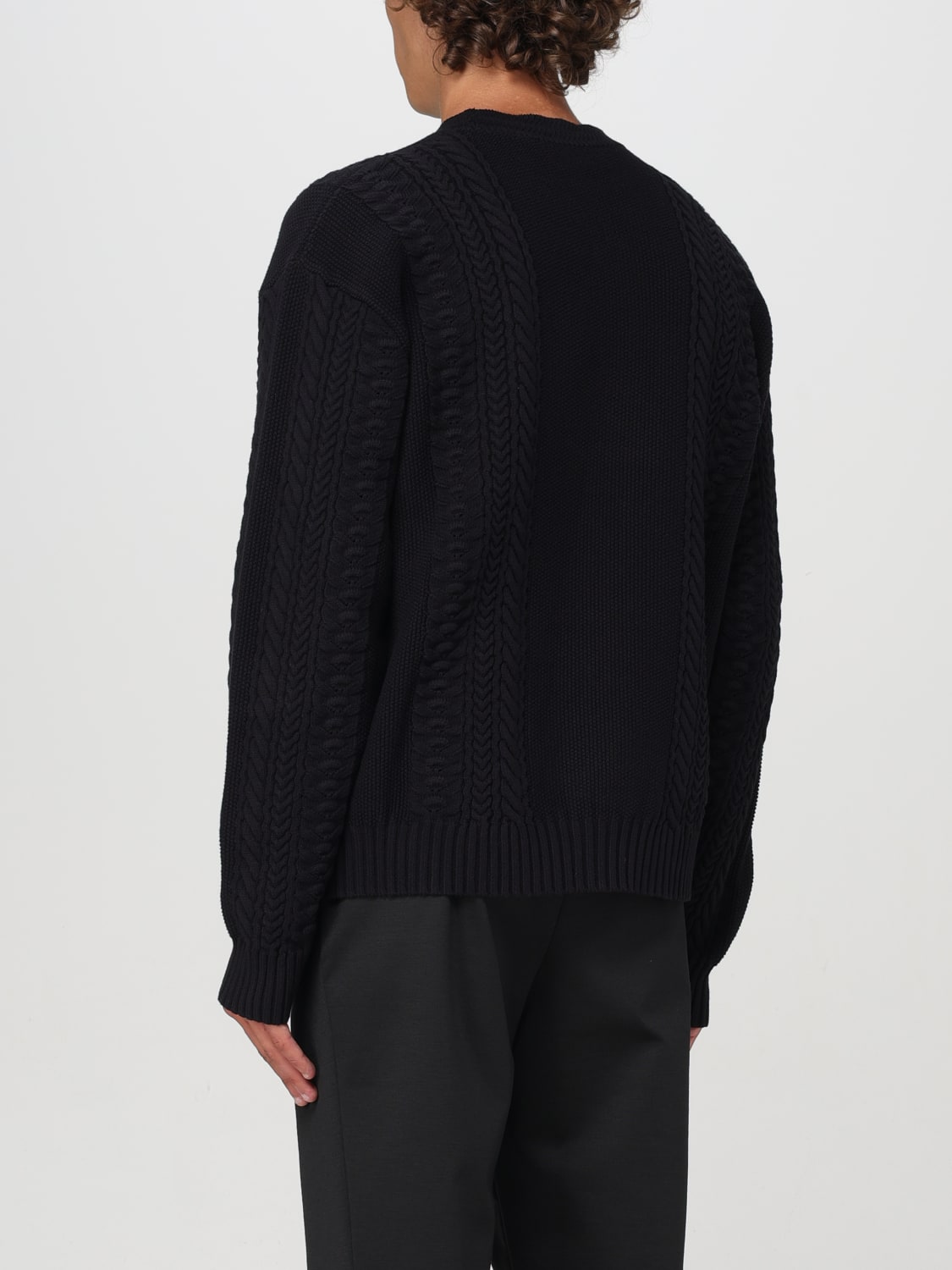 VERSACE SWEATER: Sweater men Versace, Black - Img 3