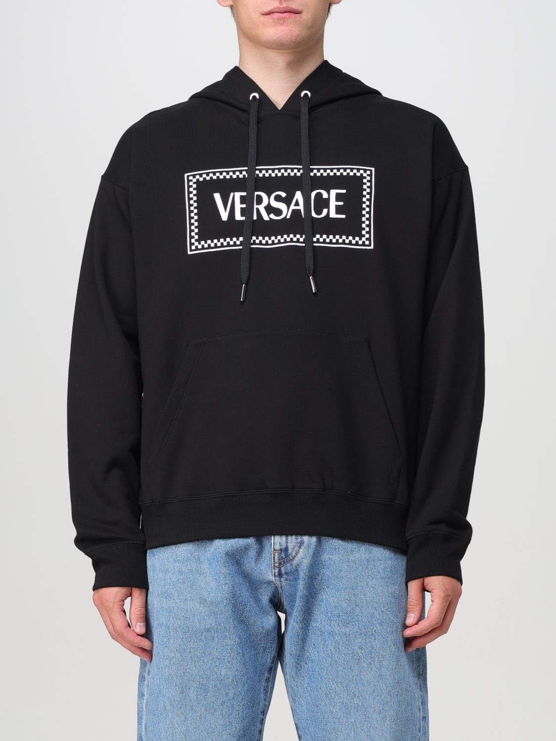 VERSACE SUDADERA: Sudadera hombre Versace, Negro - Img 1