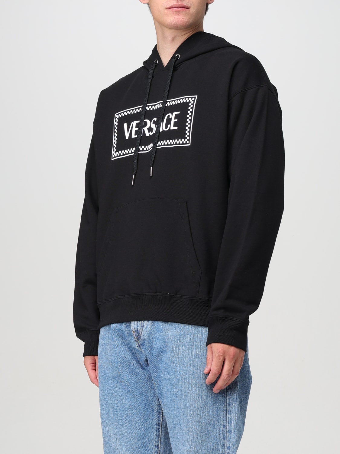 VERSACE SUDADERA: Sudadera hombre Versace, Negro - Img 3