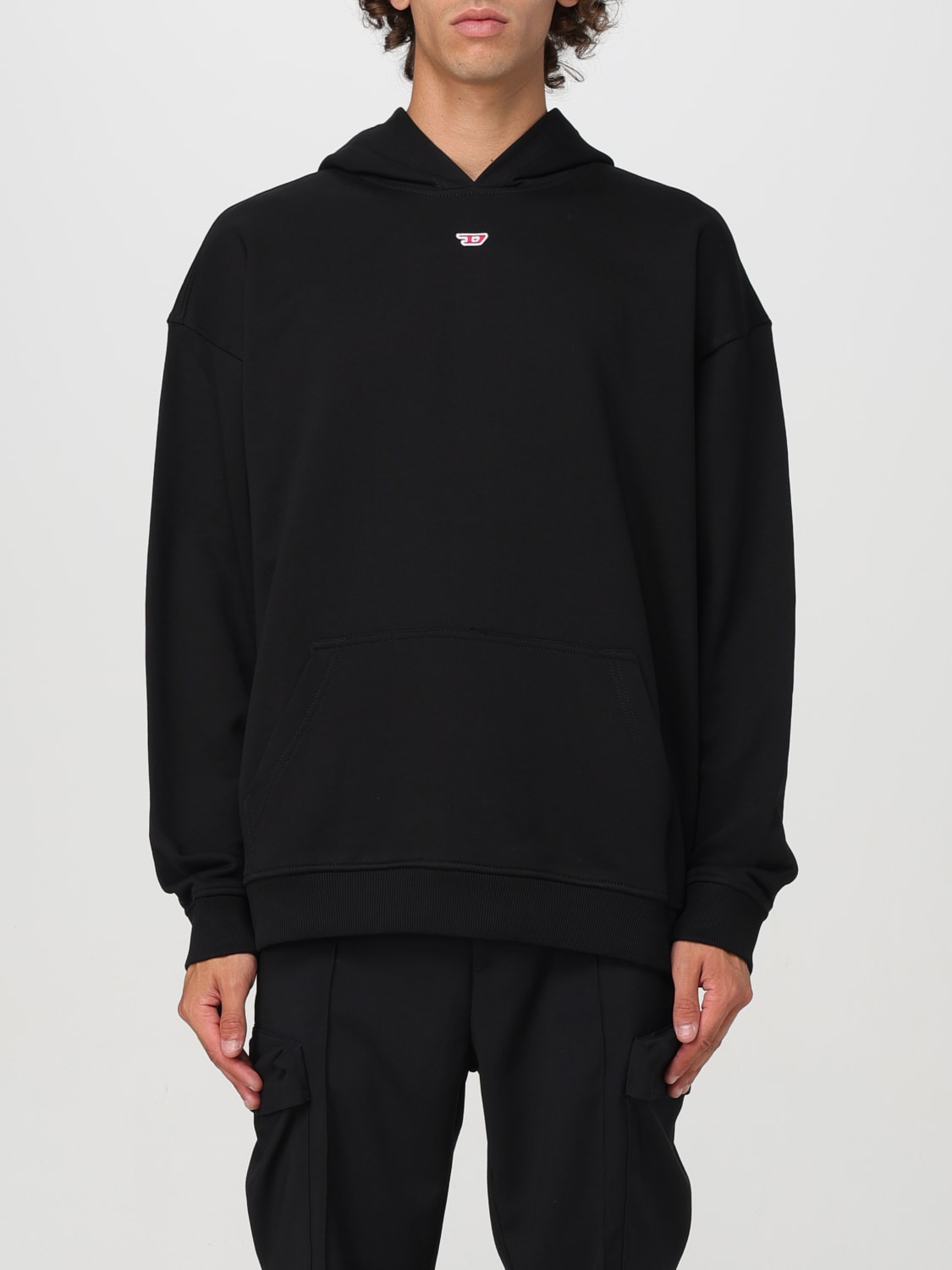 DIESEL SWEATSHIRT: Sweatshirt men Diesel, Black - Img 1