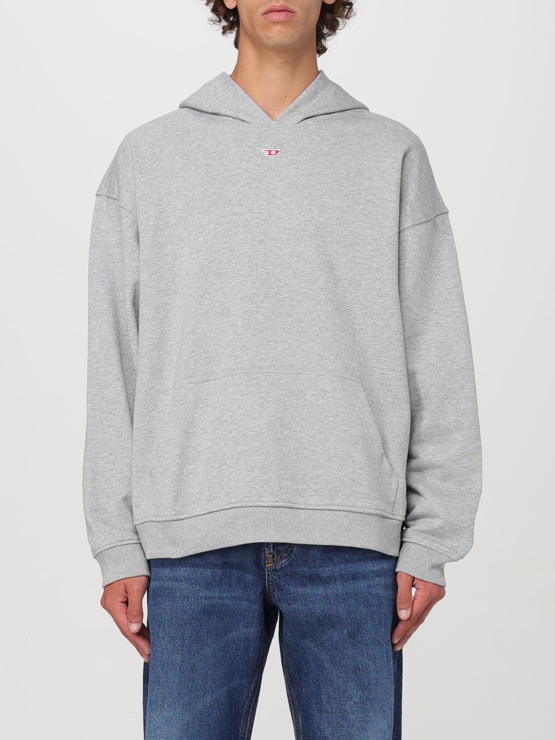 DIESEL SWEATSHIRT: Sweatshirt homme Diesel, Gris - Img 1