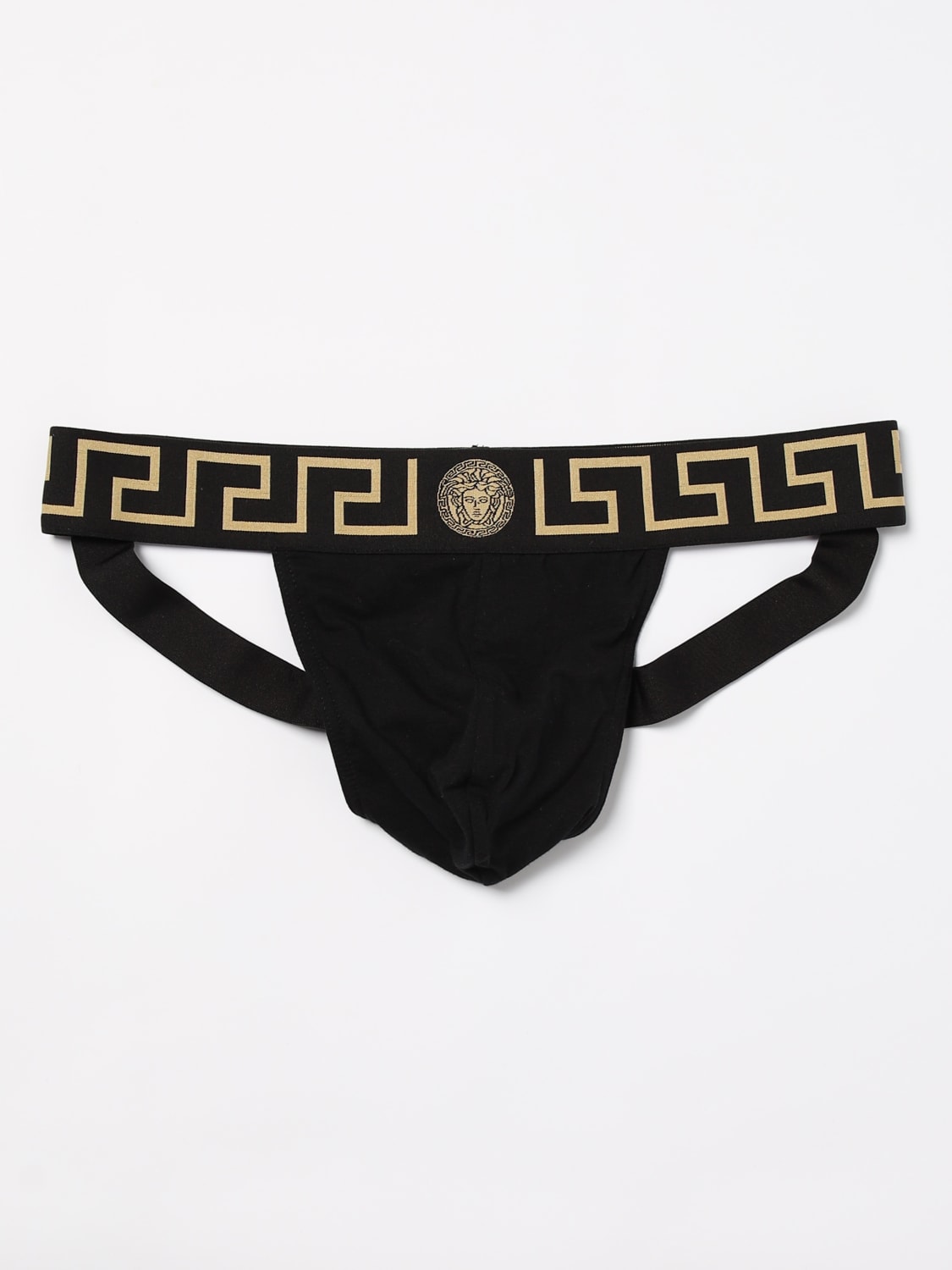 VERSACE UNDERWEAR: Underwear men Versace, Black - Img 1