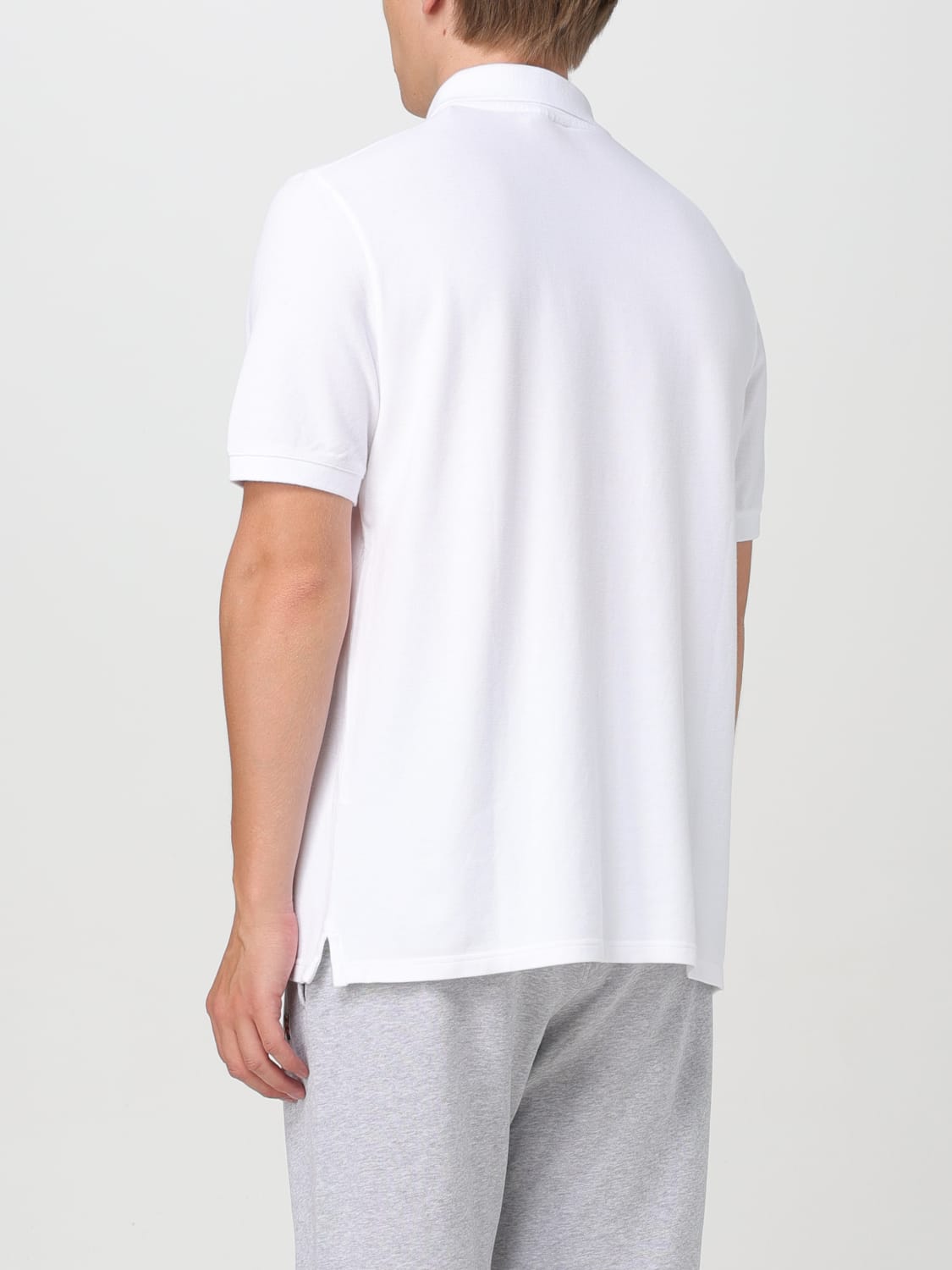 MAISON KITSUNÉ POLO SHIRT: Polo shirt men Maison KitsunÉ, White - Img 2