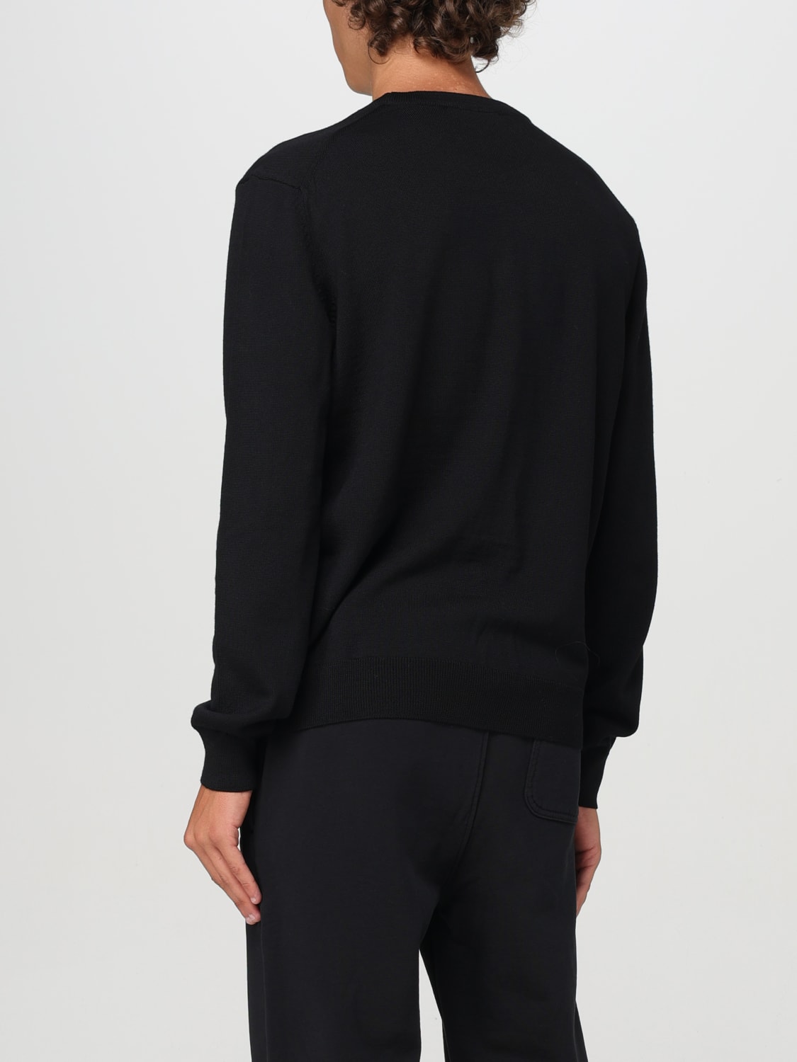 MAISON KITSUNÉ SWEATER: Sweater men Maison KitsunÉ, Black - Img 2