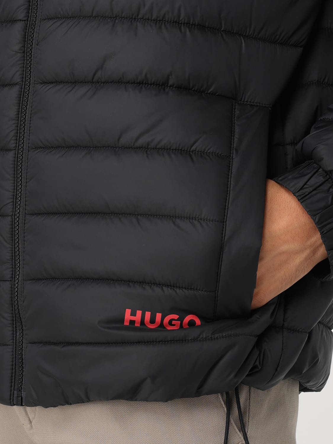 HUGO JACKET: Jacket men Hugo, Black - Img 4