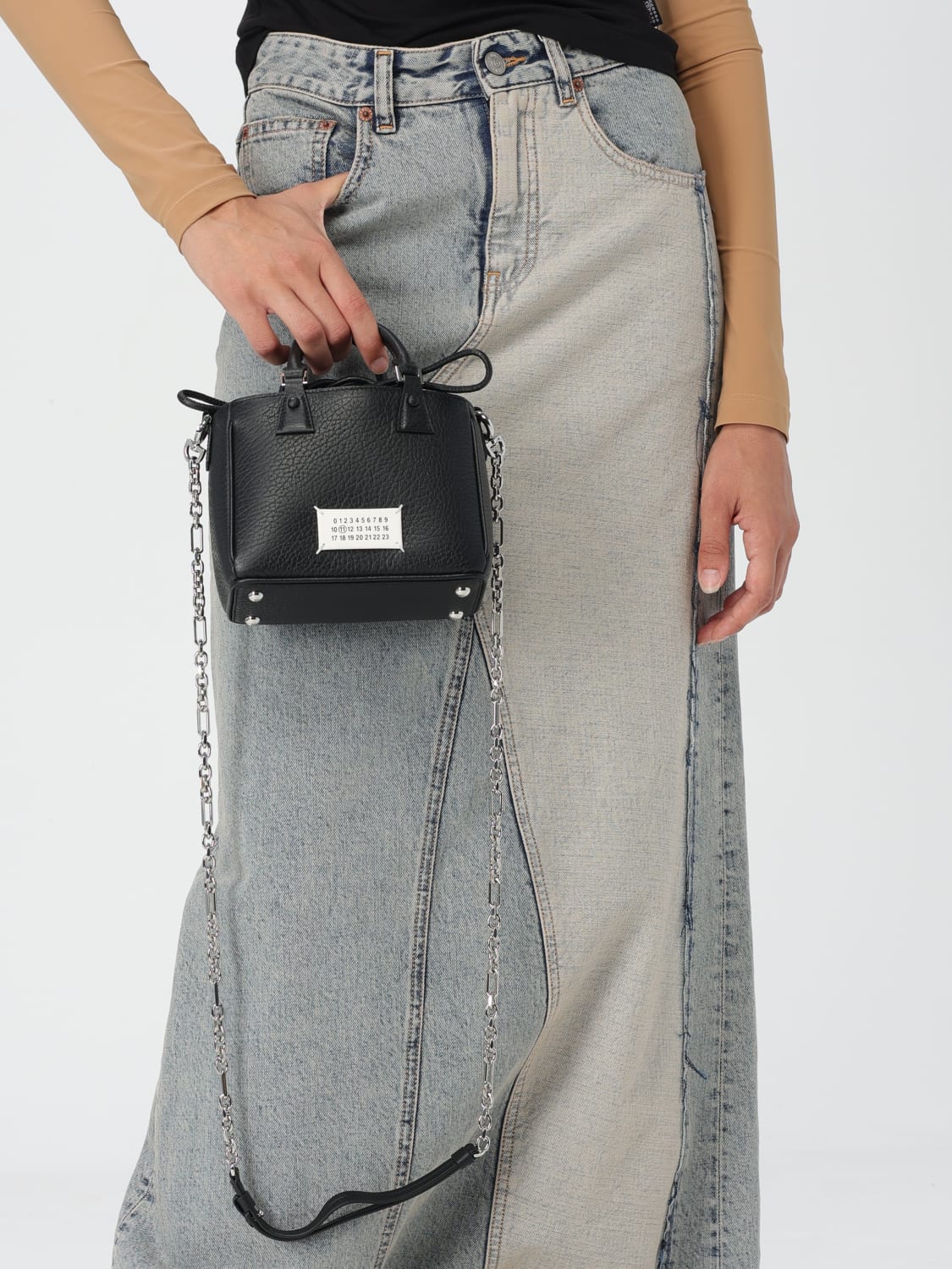 バッグ・カバンその他 MAISON MARGIELA Woman Mini bag Black SB1WG0046P4348 T8013 MAISON MARGIELA: Shoulder bag woman - Black | Maison
