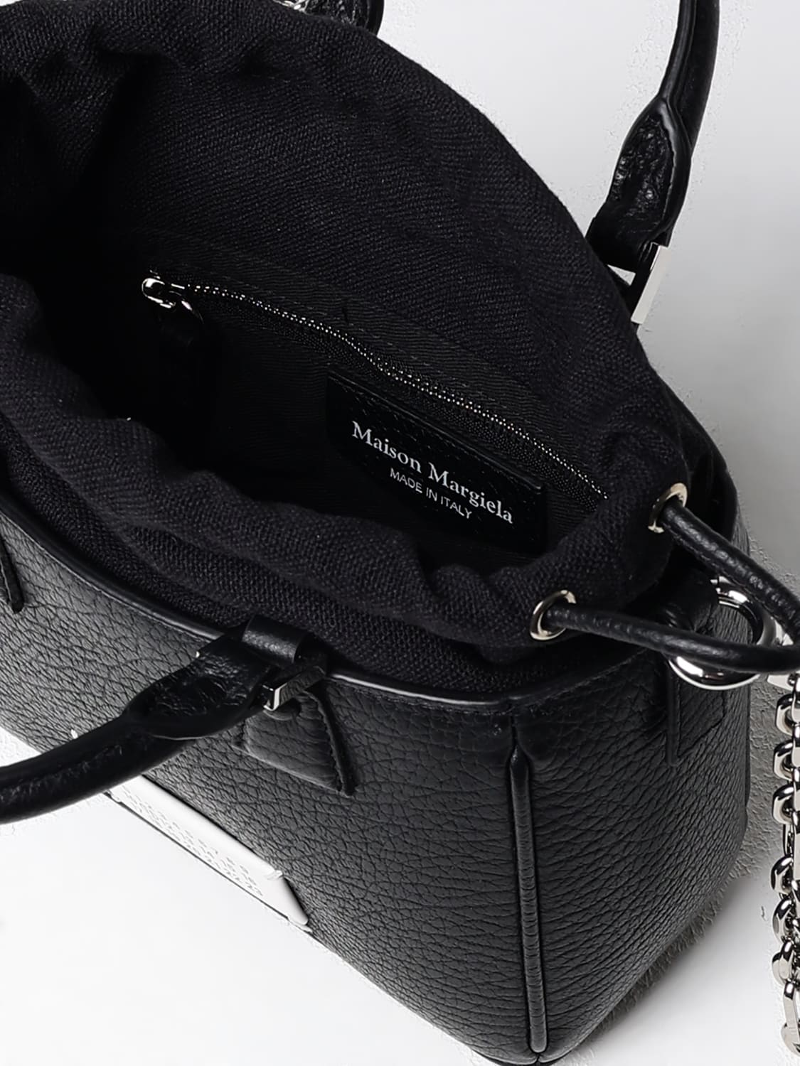 バッグ・カバンその他 MAISON MARGIELA Woman Mini bag Black SB1WG0046P4348 T8013 MAISON MARGIELA: Shoulder bag woman - Black | Maison