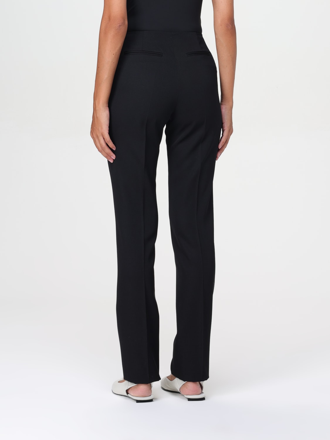 THE ATTICO PANTALON: Pantalon femme The Attico, Noir - Img 3