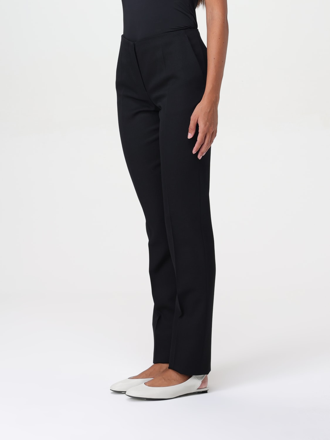 THE ATTICO PANTALON: Pantalon femme The Attico, Noir - Img 4