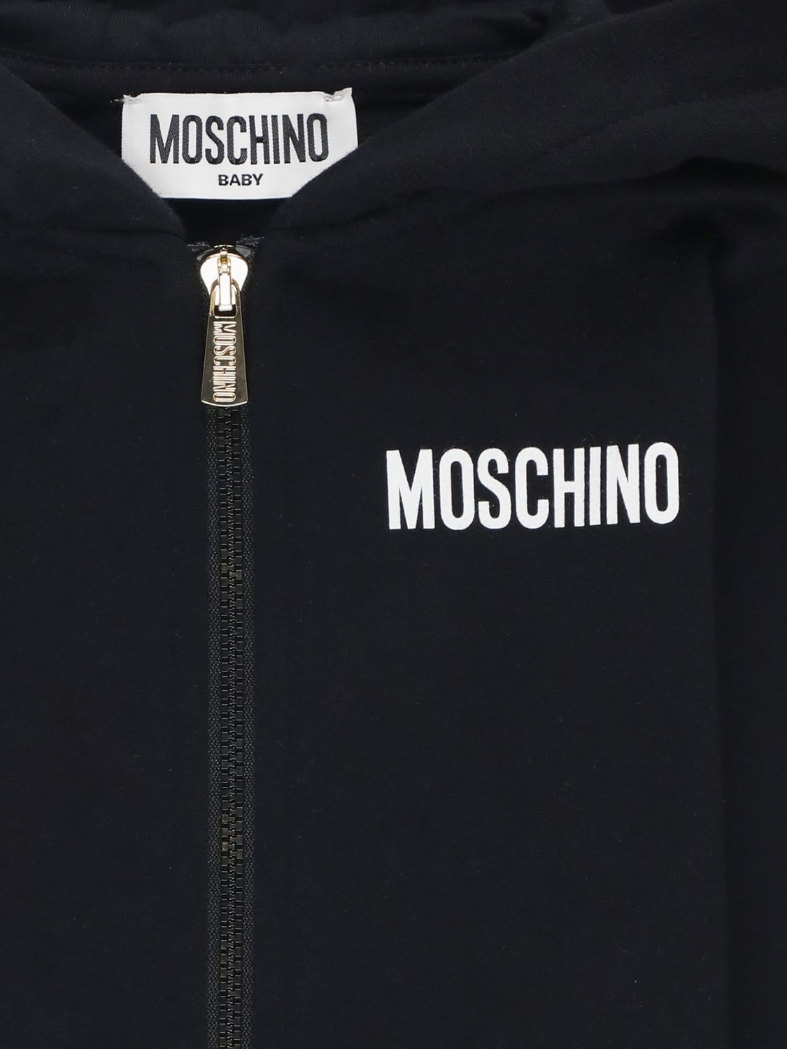 MOSCHINO 스웨터: 스웨터 남아 Moschino, 블랙 - Img 3