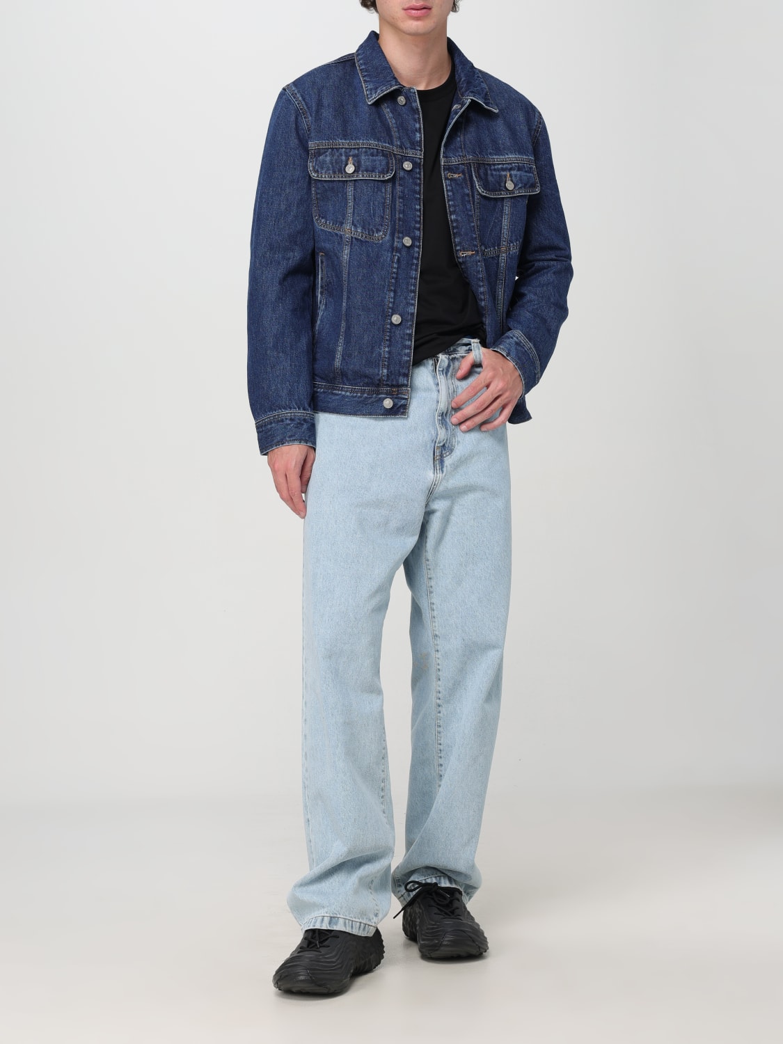 DIESEL JACKET: Jacket men Diesel, Blue - Img 2