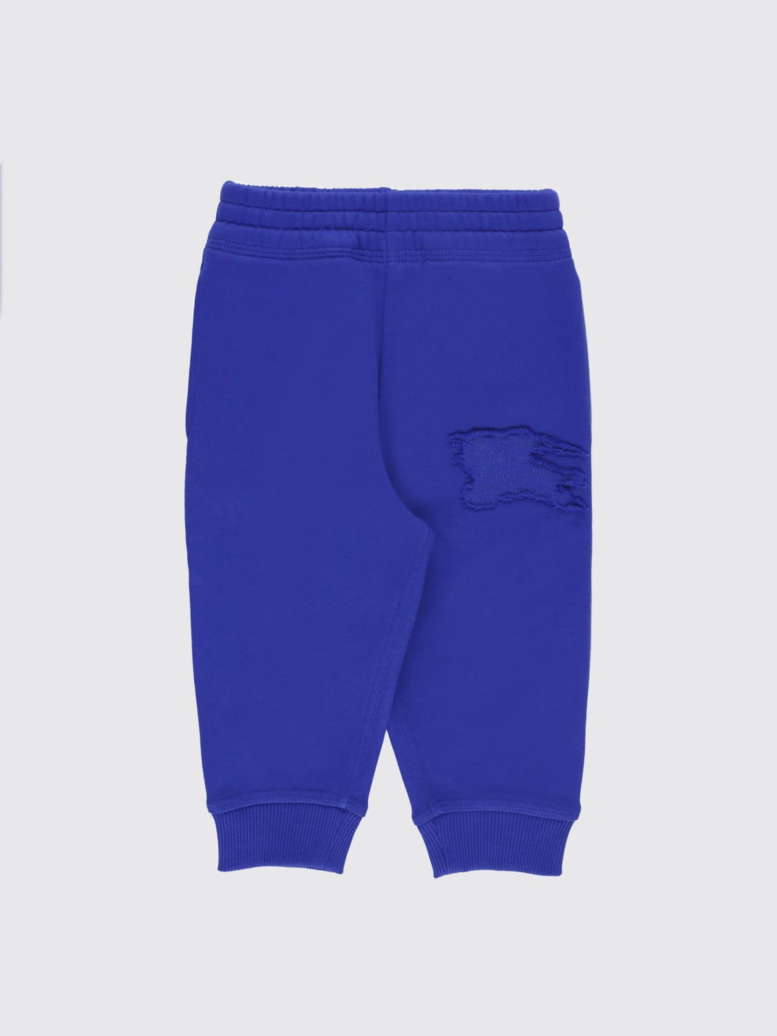 BURBERRY PANTALONE: Pantalone jogging Burberry, Blue - Img 1