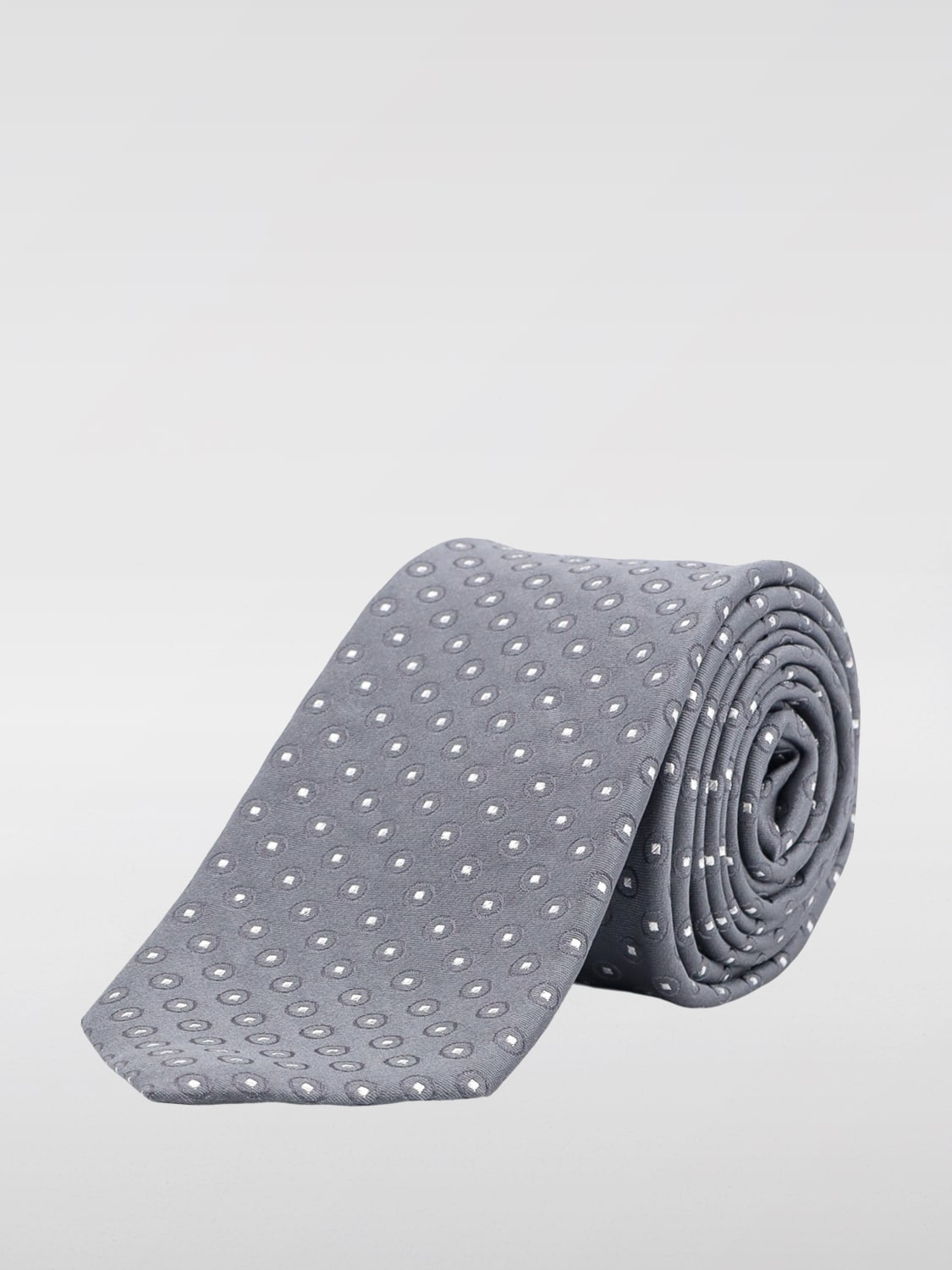 Giglio Cravatta Giorgio Armani in seta jacquard