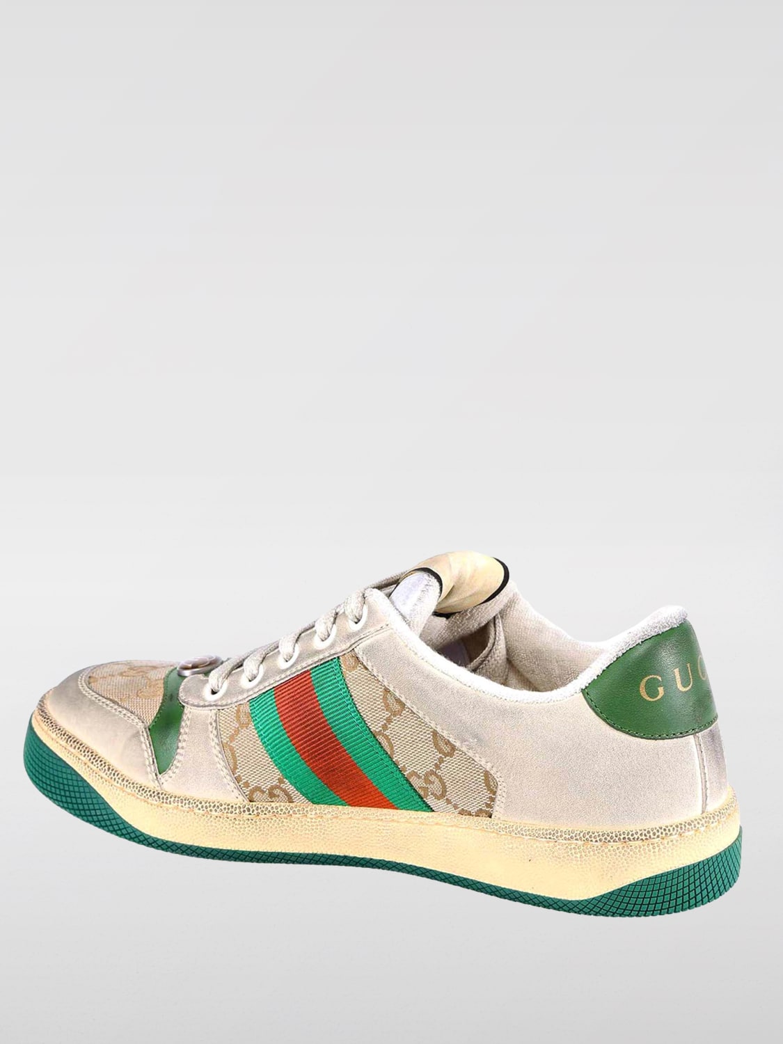 GUCCI SNEAKERS: Sneakers woman Gucci, White - Img 3