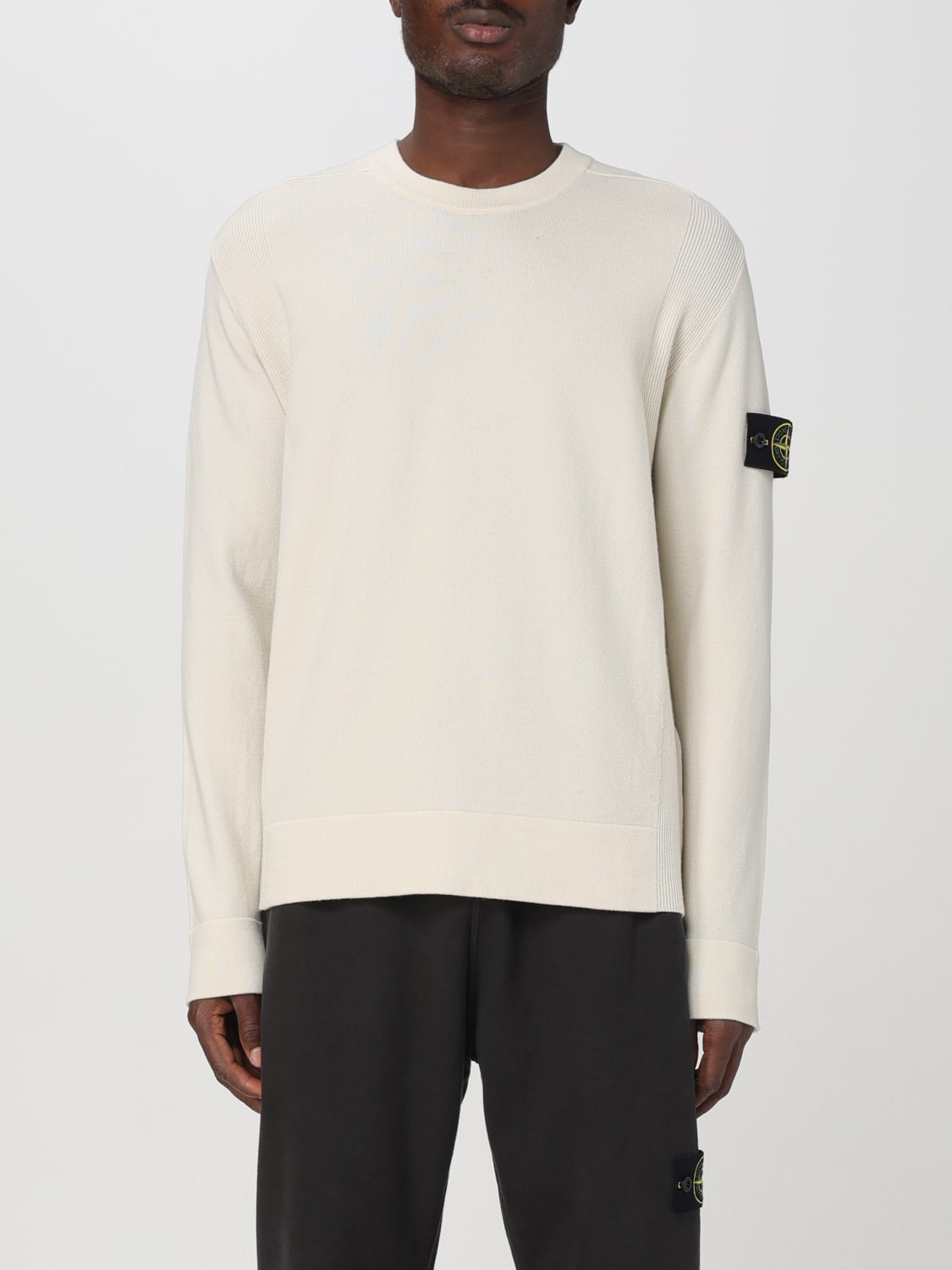 STONE ISLAND JERSEY: Jersey hombre Stone Island, Blanco - Img 1