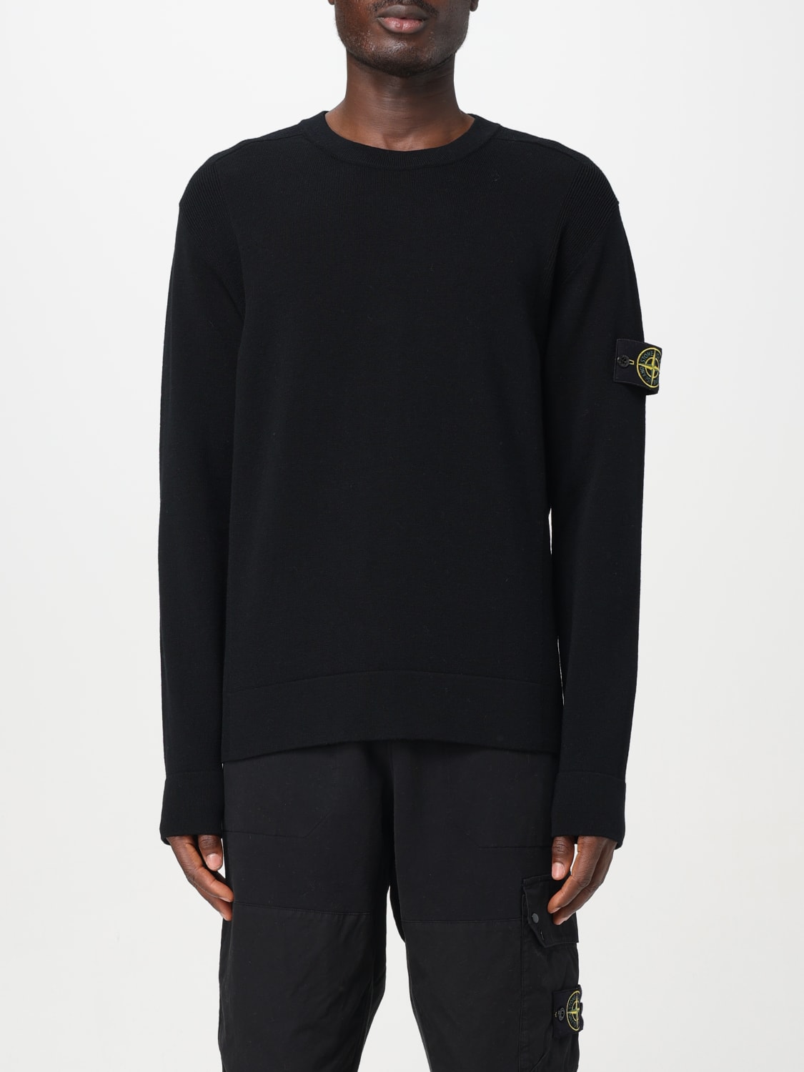 STONE ISLAND JERSEY: Jersey hombre Stone Island, Negro - Img 1