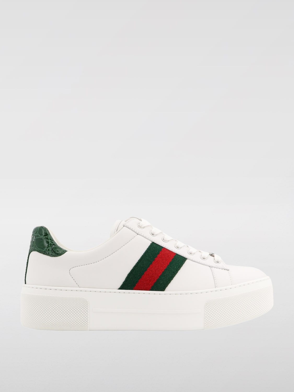 GUCCI Baskets femme Blanc Baskets Gucci 791399AACAG en ligne sur GIGLIO.COM