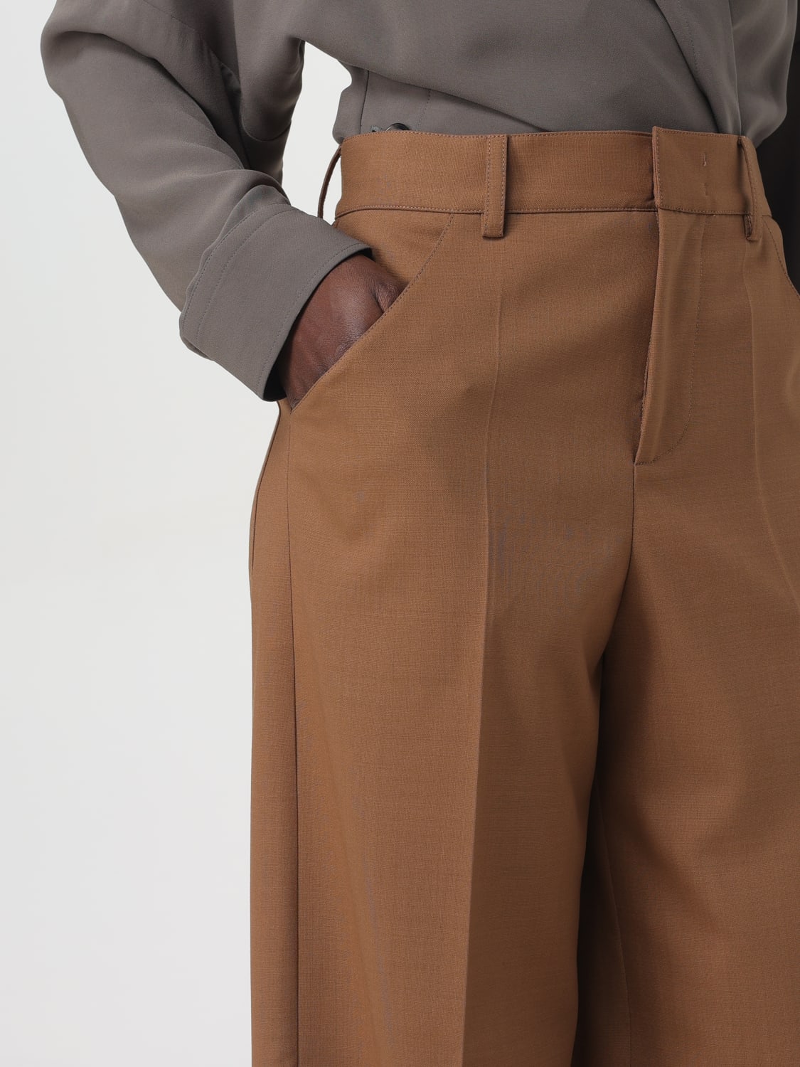 パンツ PHILOSOPHY DI LORENZO SERAFINI Woman Pants Brown 03070727 PHILOSOPHY DI LORENZO SERAFINI: Pants woman - Brown