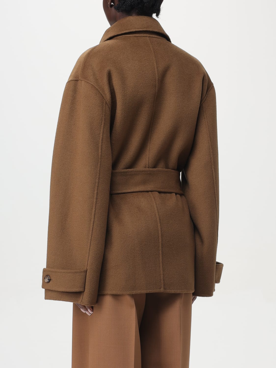 PHILOSOPHY DI LORENZO SERAFINI：コート レディース - ブラウン | GIGLIO.COMオンラインのPhilosophy  Di Lorenzo Serafini コート 06145759