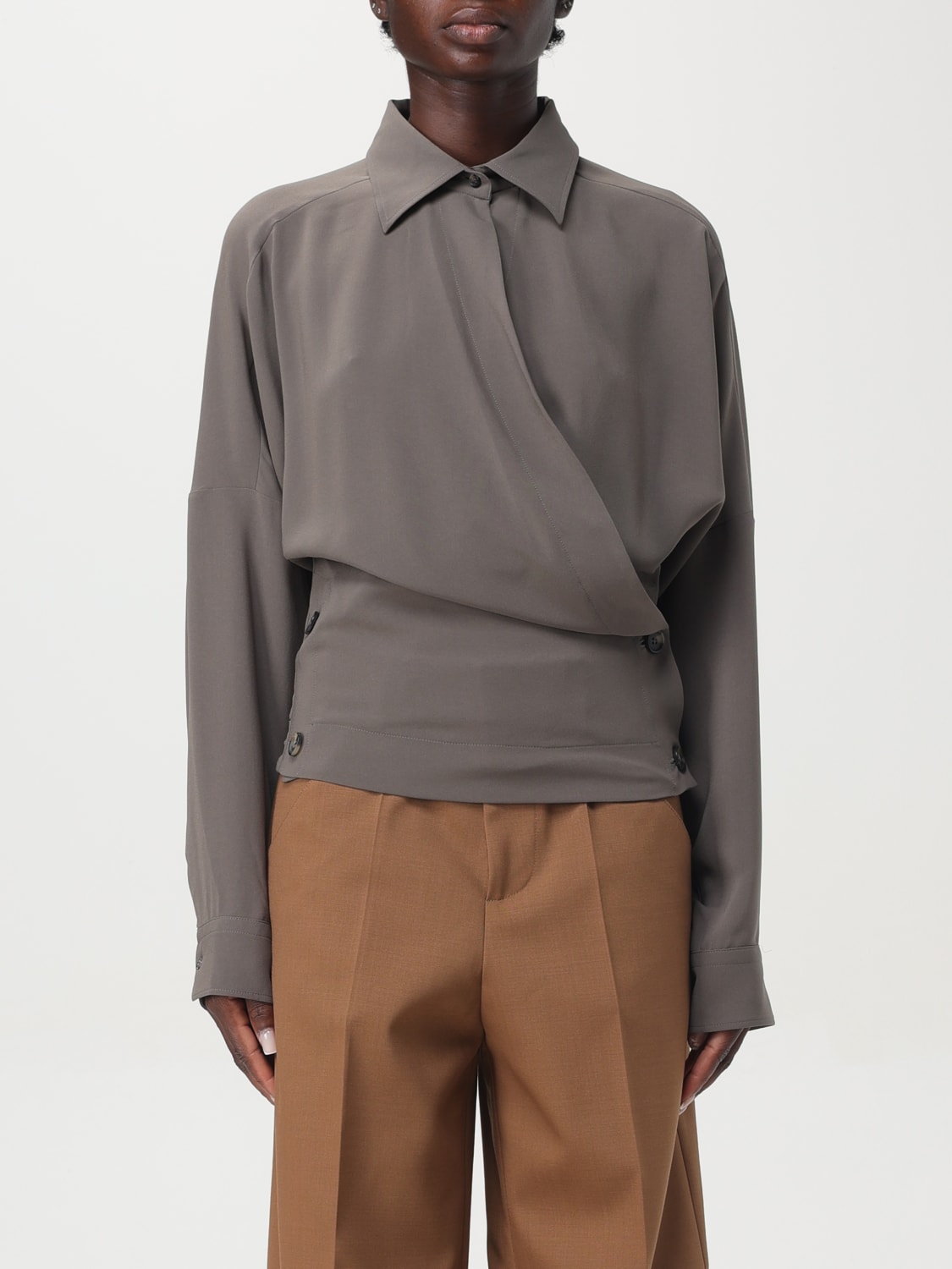 Giglio Camicia Philosophy Di Lorenzo Serafini in viscosa