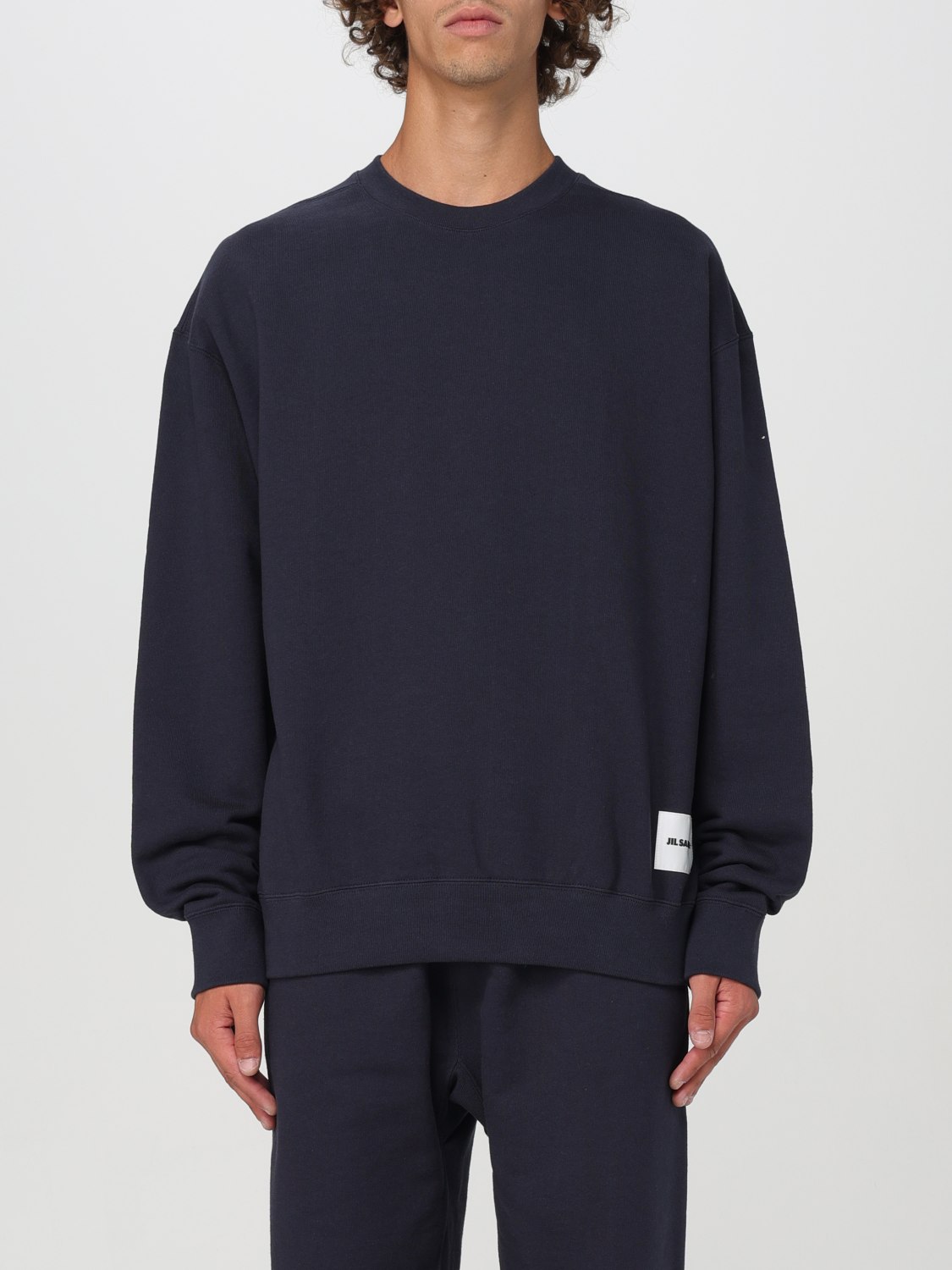 Giglio Felpa Jil Sander in cotone con logo