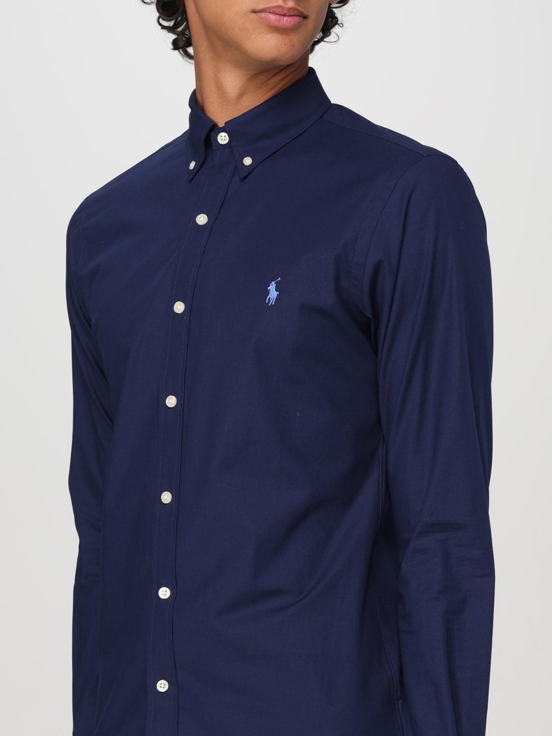 POLO RALPH LAUREN CAMISA: Camisa hombre Polo Ralph Lauren, Azul Marino - Img 3