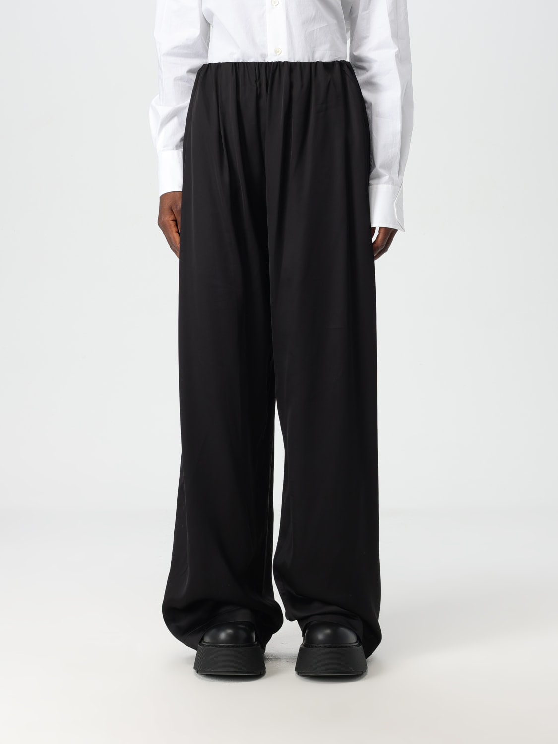 MM6 MAISON MARGIELA PANTS: Pants woman Mm6 Maison Margiela, Black - Img 1