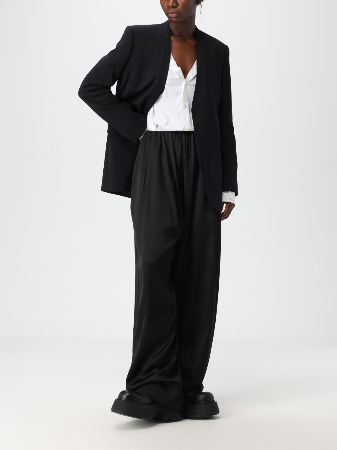 MM6 MAISON MARGIELA PANTS: Pants woman Mm6 Maison Margiela, Black - Img 2