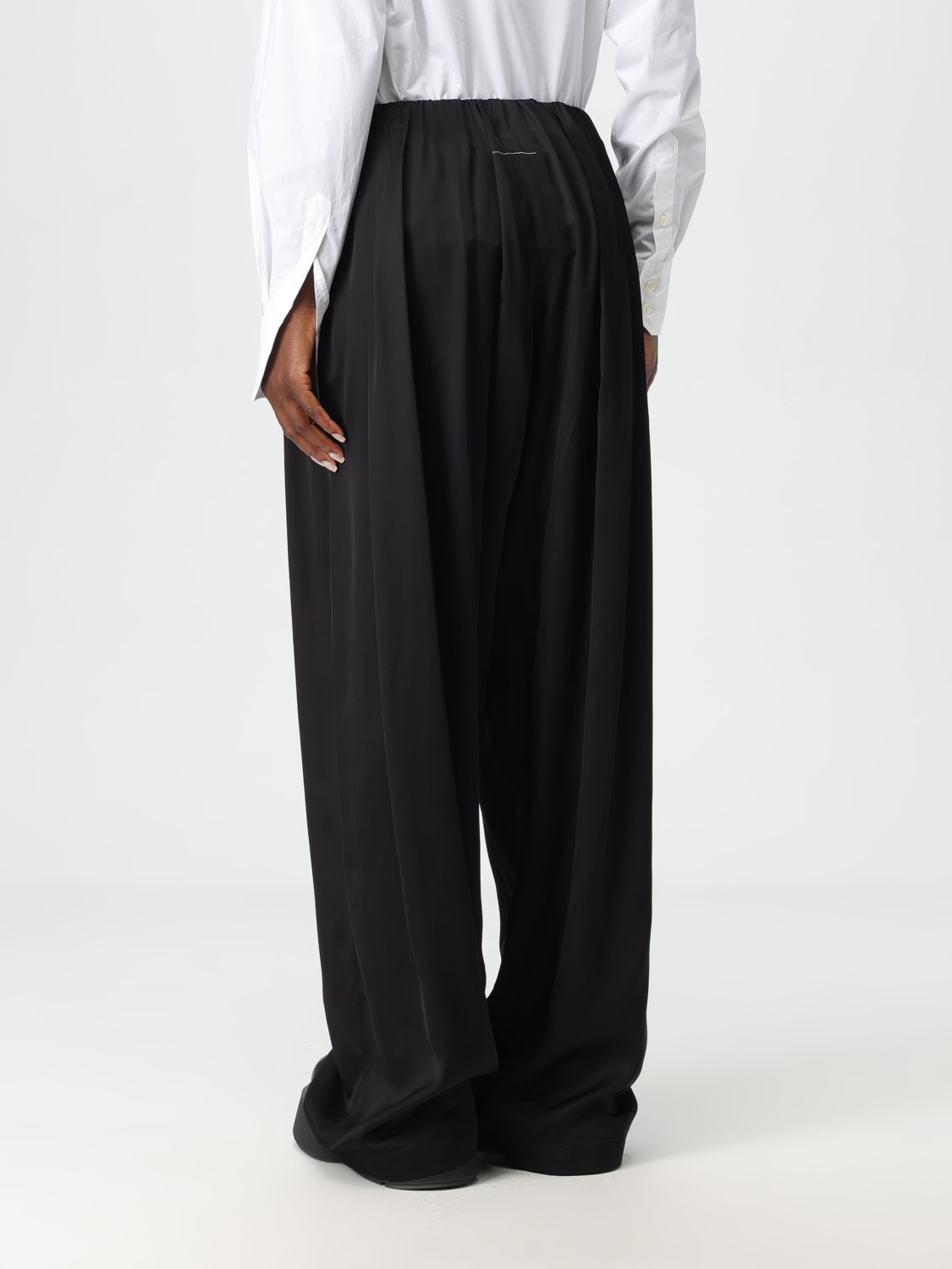 MM6 MAISON MARGIELA PANTS: Pants woman Mm6 Maison Margiela, Black - Img 3