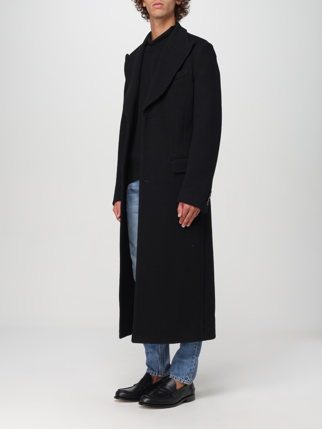 DOLCE & GABBANA COAT: Coat men Dolce & Gabbana, Black - Img 4