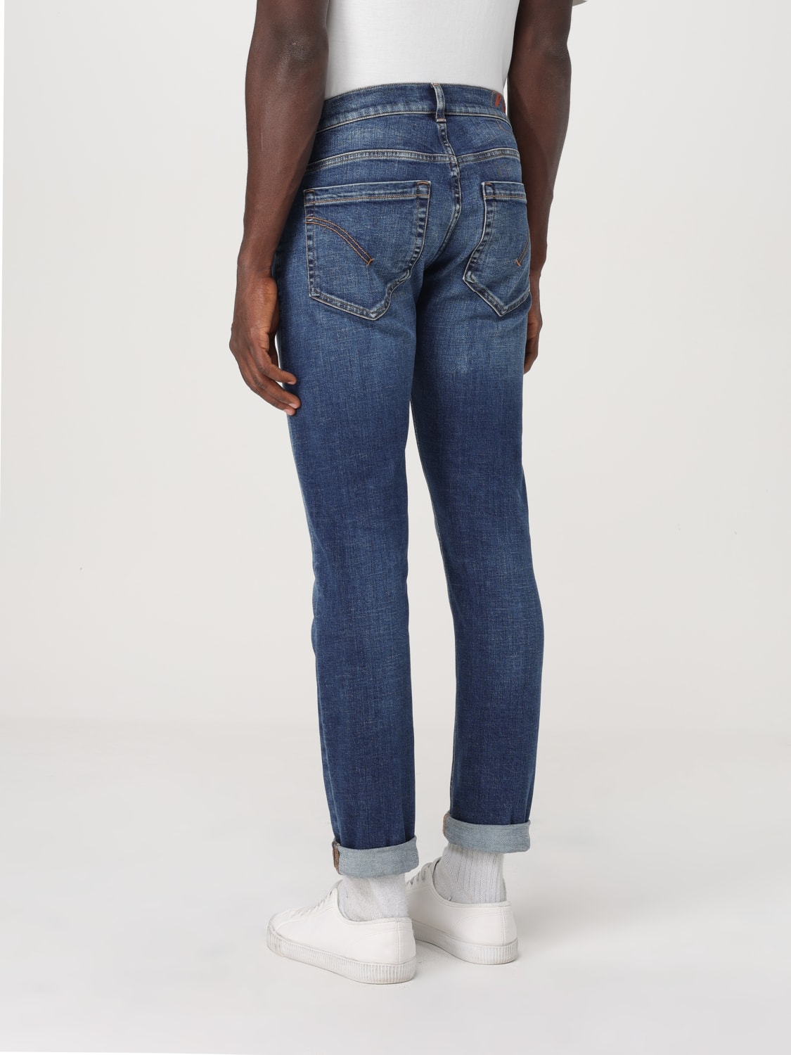 DONDUP JEANS: Jeans Dondup in denim di cotone , Blue - Img 2