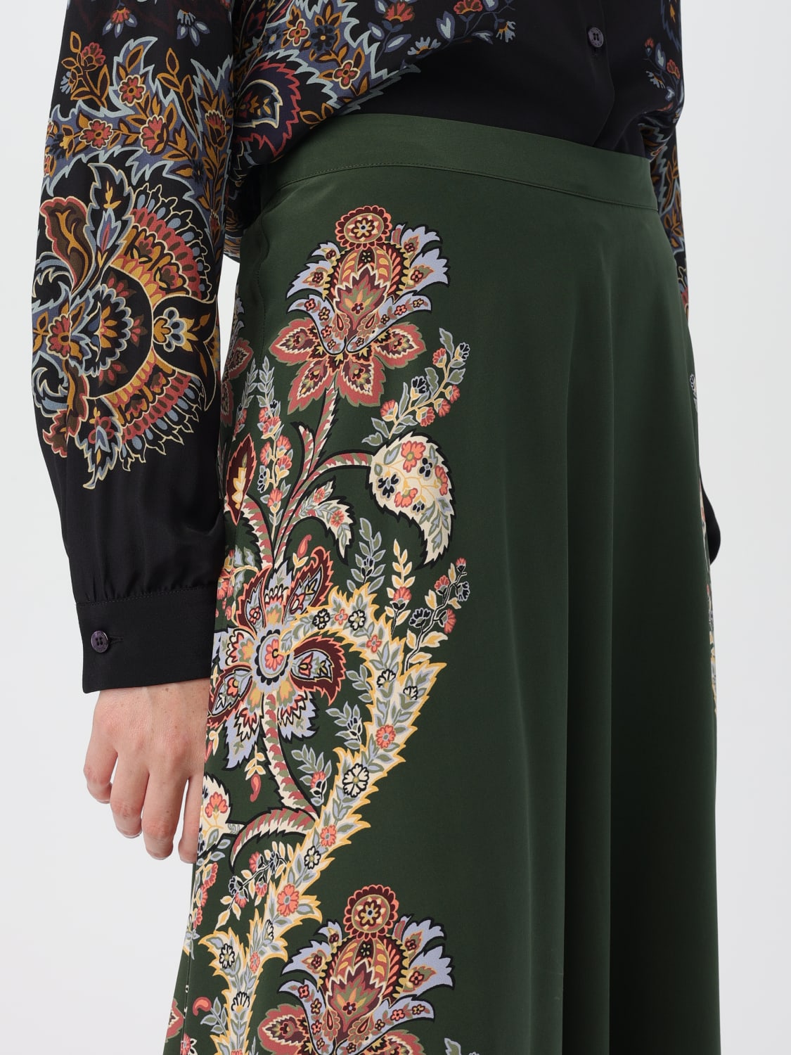 ETRO SKIRT: Skirt woman Etro, Green - Img 5