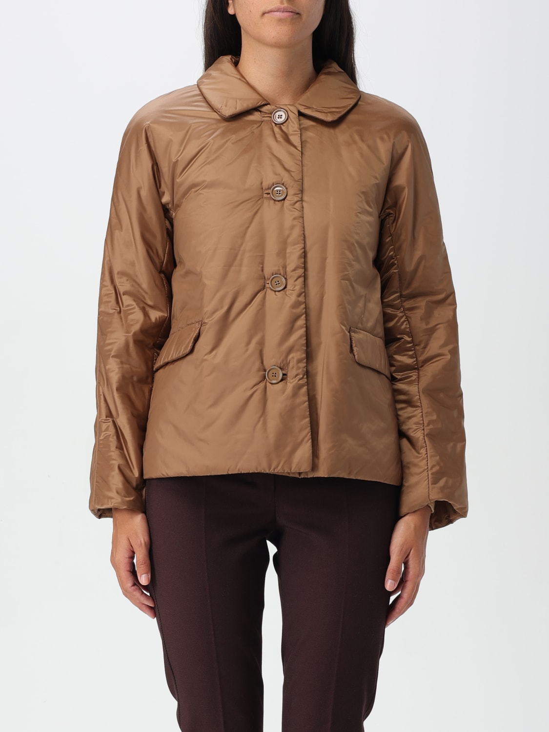 MAX MARA THE CUBE JACKET: Jacket woman Max Mara The Cube, Brown - Img 1