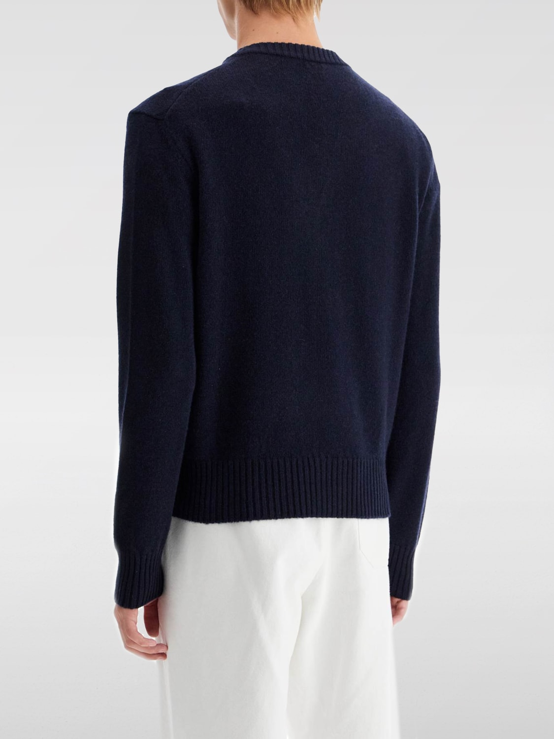 AMI PARIS CARDIGAN: Sweater men Ami Paris, Blue - Img 2